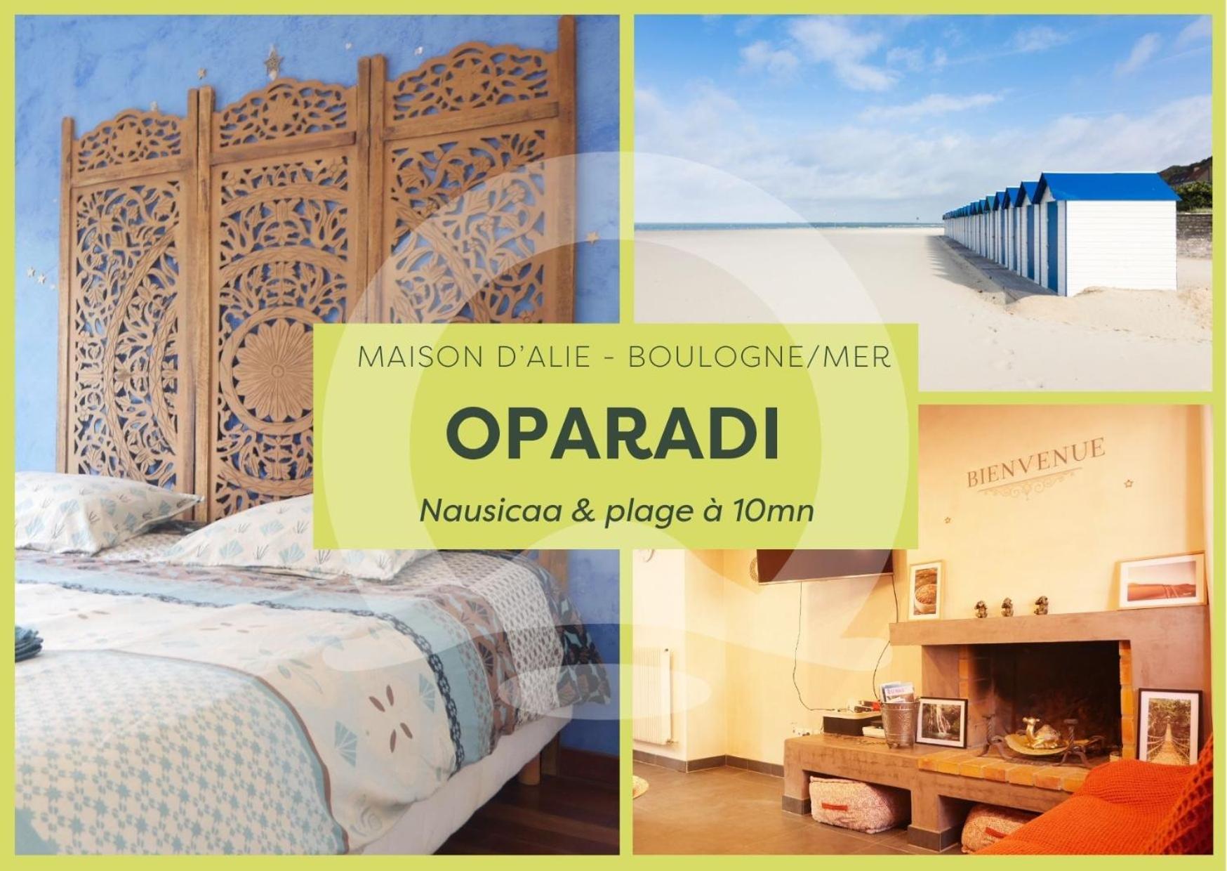 Oparadi "La Maison D'Alie" Un Souffle D'Orient Boulogne-sur-Mer Exteriör bild